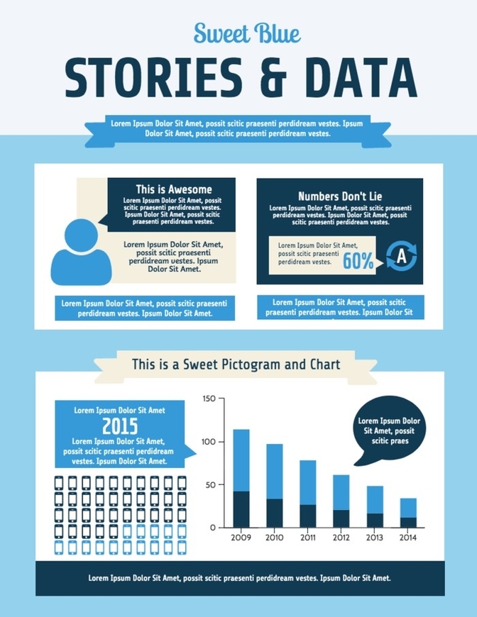 Demographic Infographic Template Survey Data