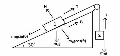 Free Body Diagram Tension Pulley