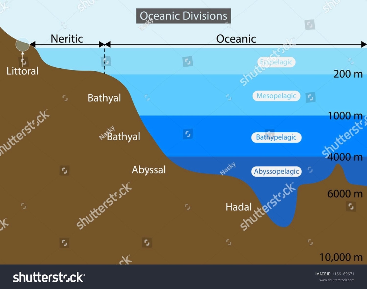Ocean Earth Layers