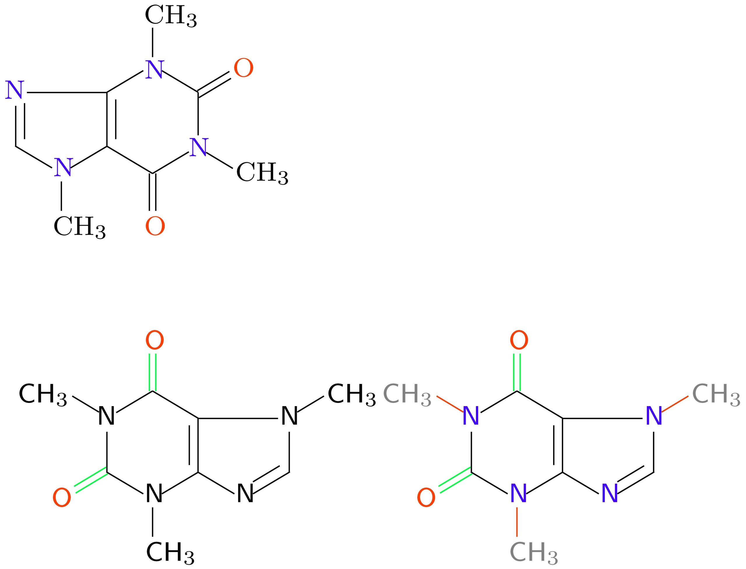 Organic Compound Structure Diagram