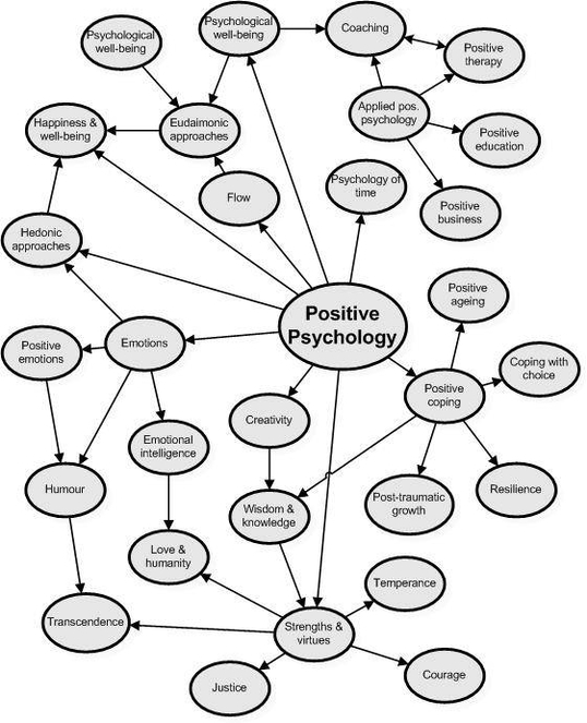 Positive Psychology Theory Diagram