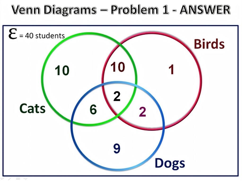 Three Circle Venn Diagram